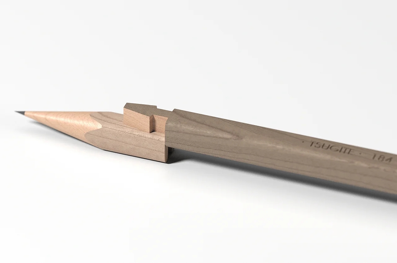 pencil，Fine wood，Splicing，Successor，Stationery design，woodiness，
