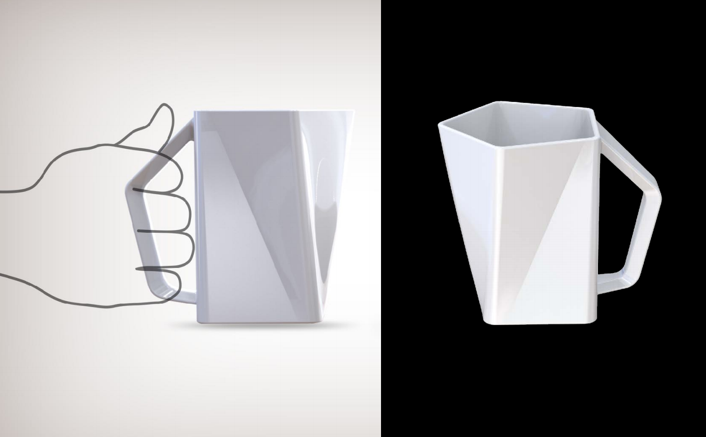ceramics，glass，3d，Render，design sketch，Keyshot rendering，product design，Tea filtering cup，