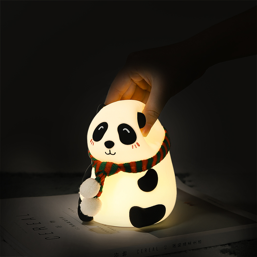 Bear meow，Silicone night lamp，Bib，