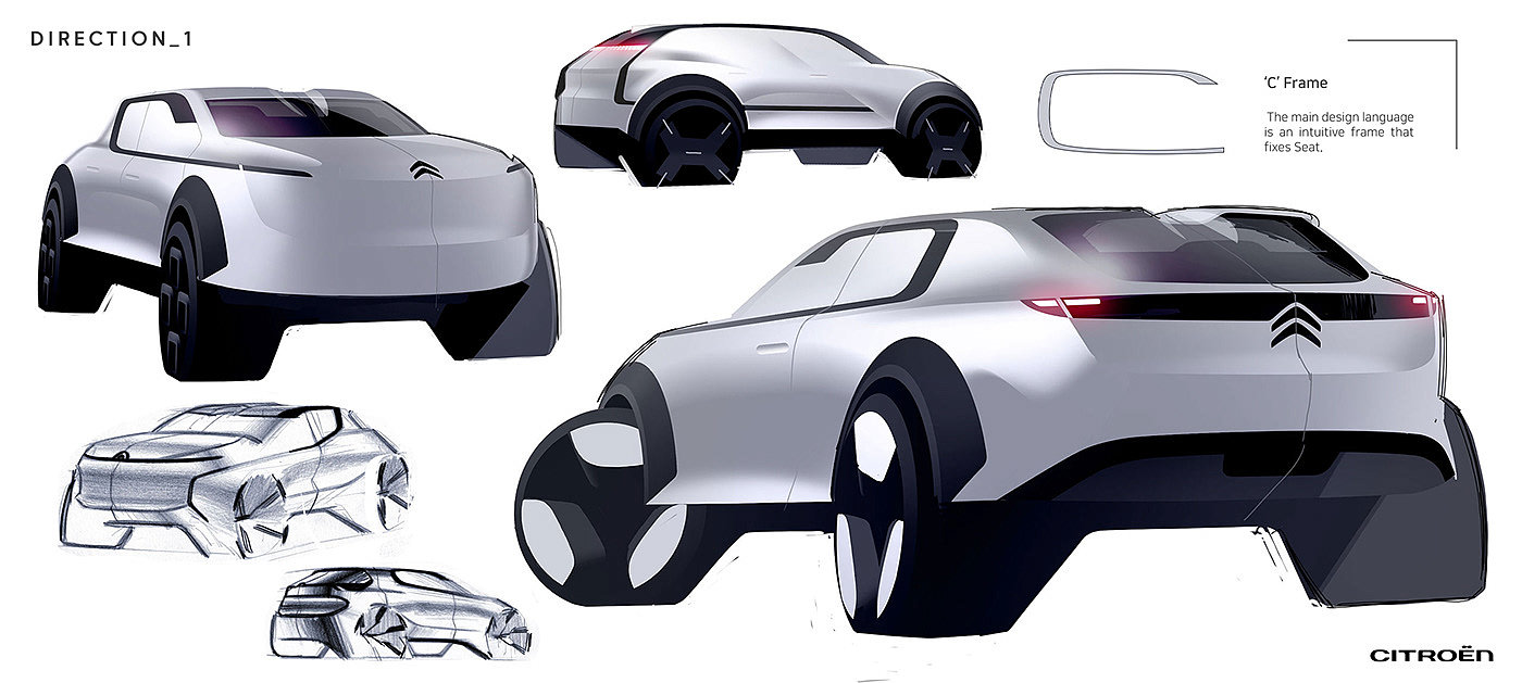 CITROEN HORIZON，conceptual design，automobile，vehicle，