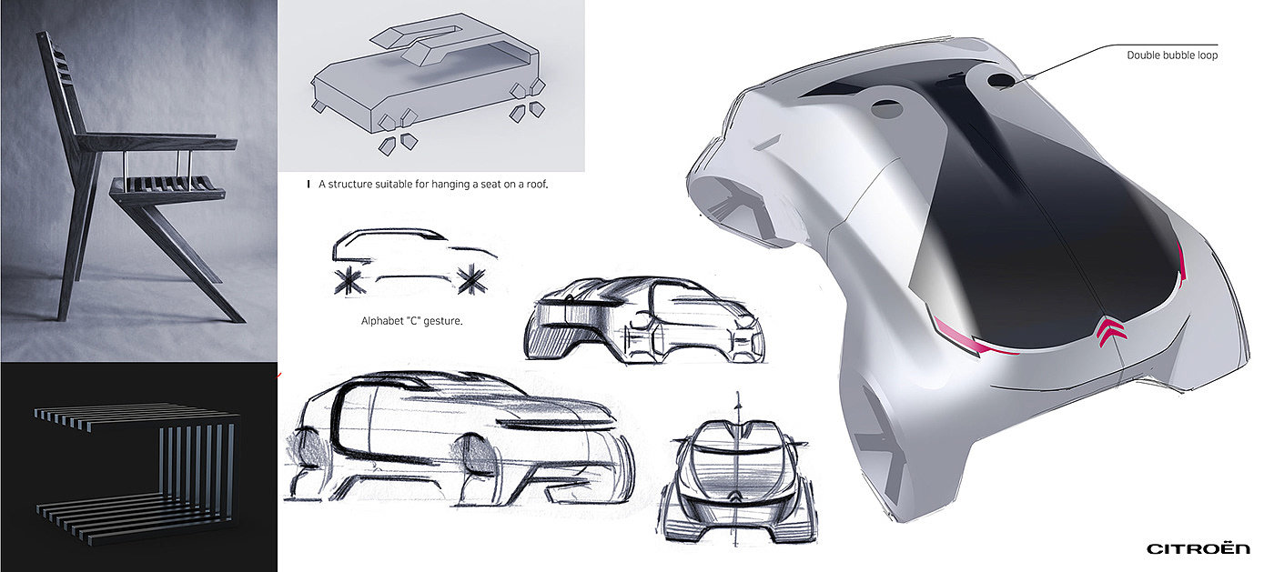 CITROEN HORIZON，概念设计，汽车，交通工具，