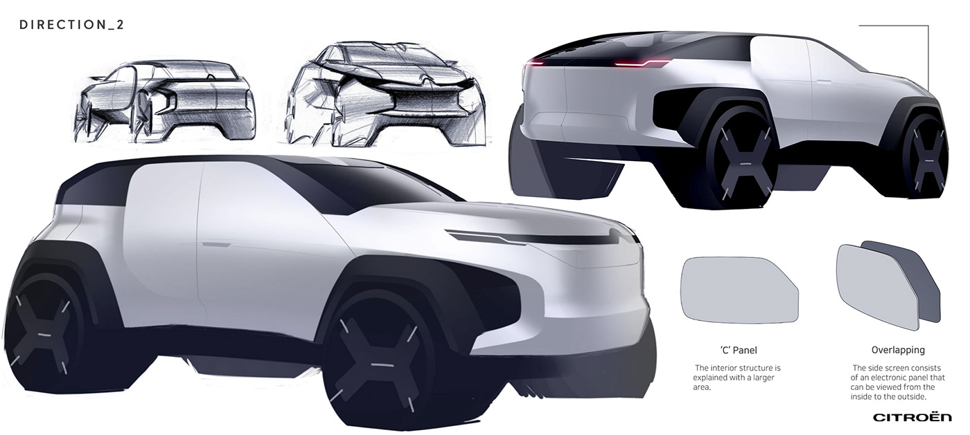 CITROEN HORIZON，conceptual design，automobile，vehicle，