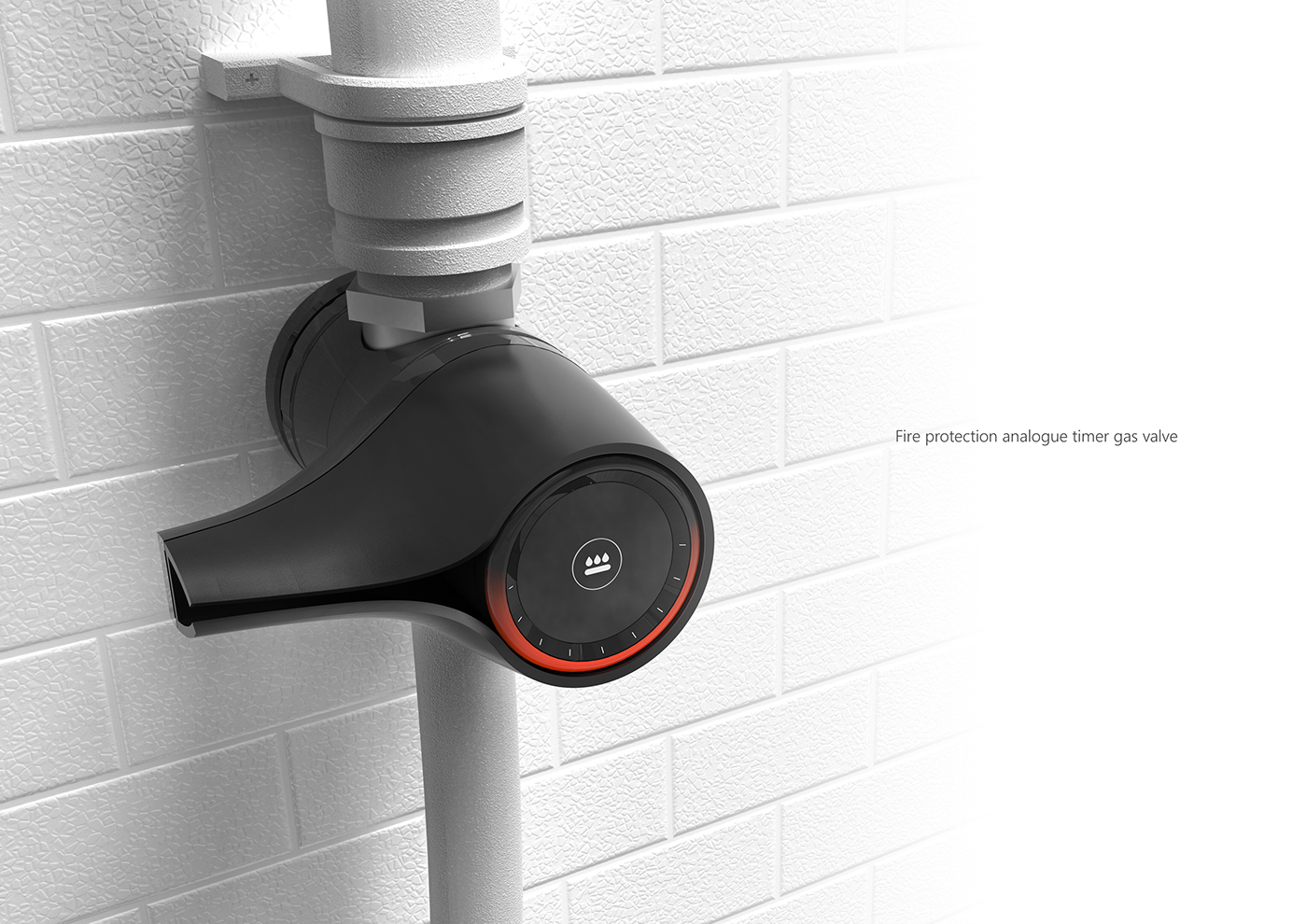 kitchen and toilet，Explosion diagram，industrial design，valve，intelligence，security，