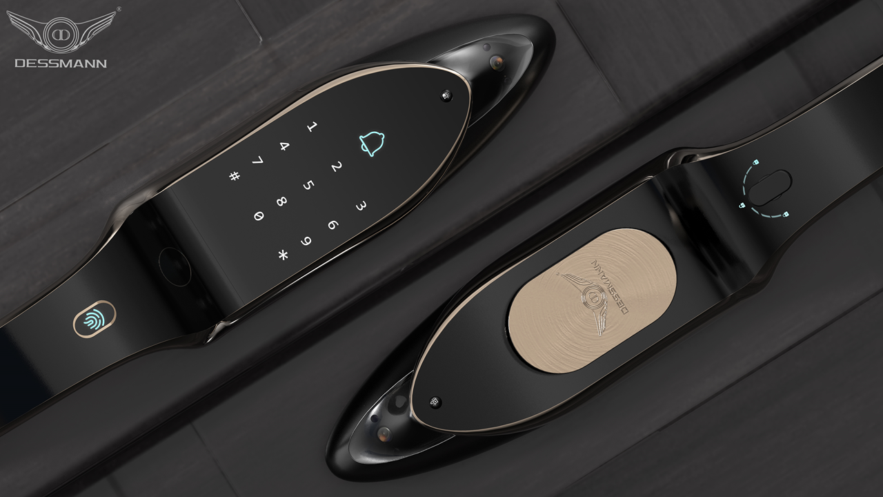 industrial design，product design，Intelligent door lock，