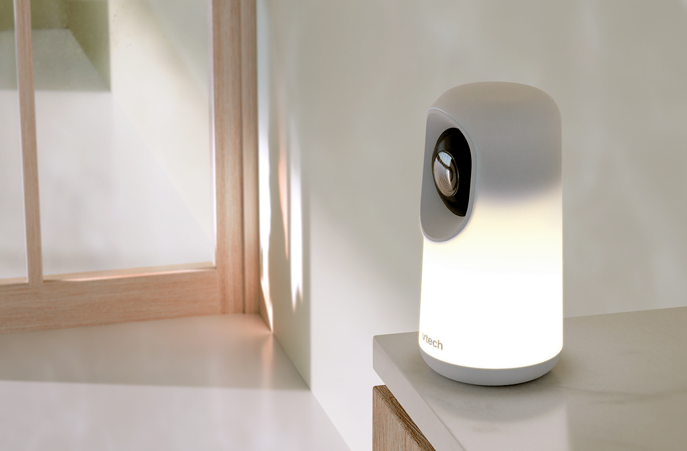 Home Surveillance，Stephen Chan，Home monitoring，product design，Static surveillance camera，Friendly design，