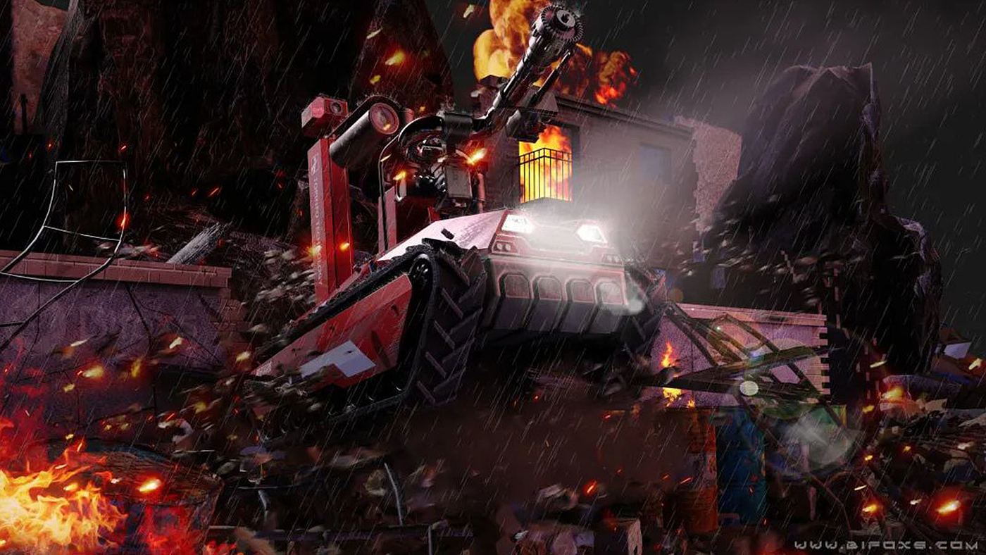 Design of fire extinguishing robot，Three prevention design，Appearance design，Structural design，