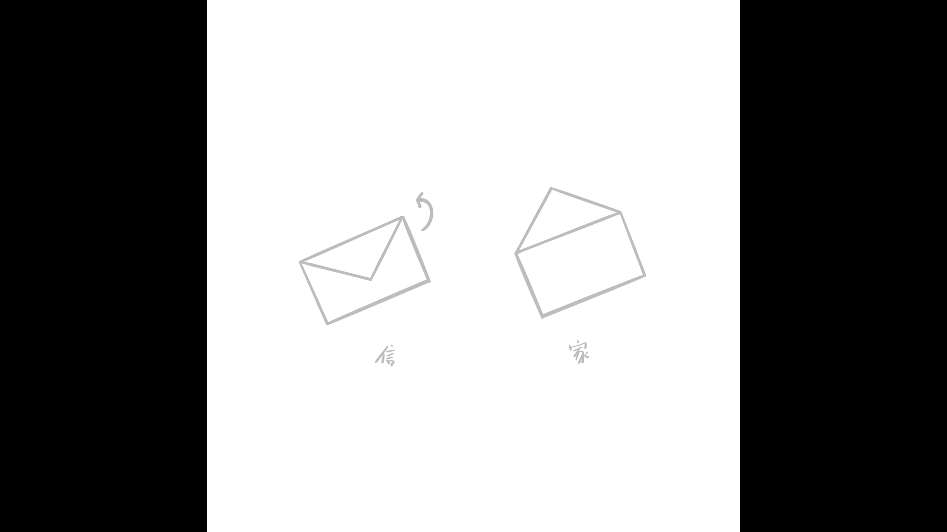 letter，perception，gift，