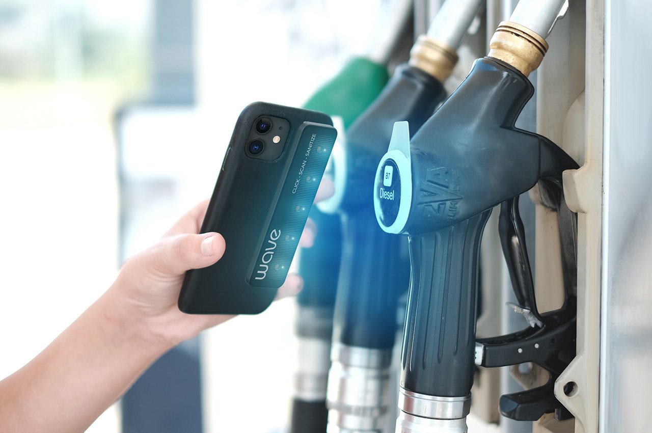 WAVE UV-C，coronavirus，product design，Sterilization and disinfection equipment，Mobile phone can be connected，