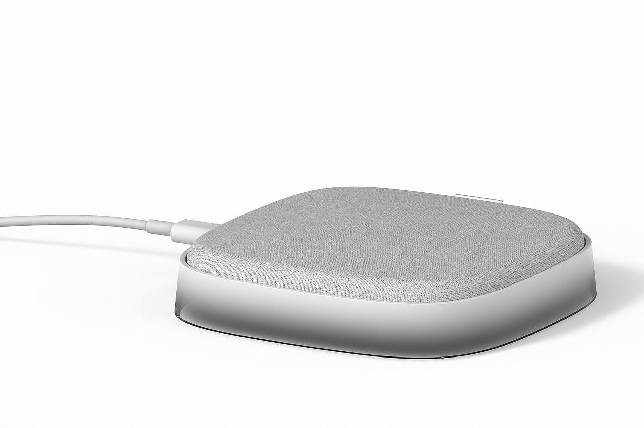 Memory sponge，wireless charger ，Mobile phone foam，product design，Minimalist style，