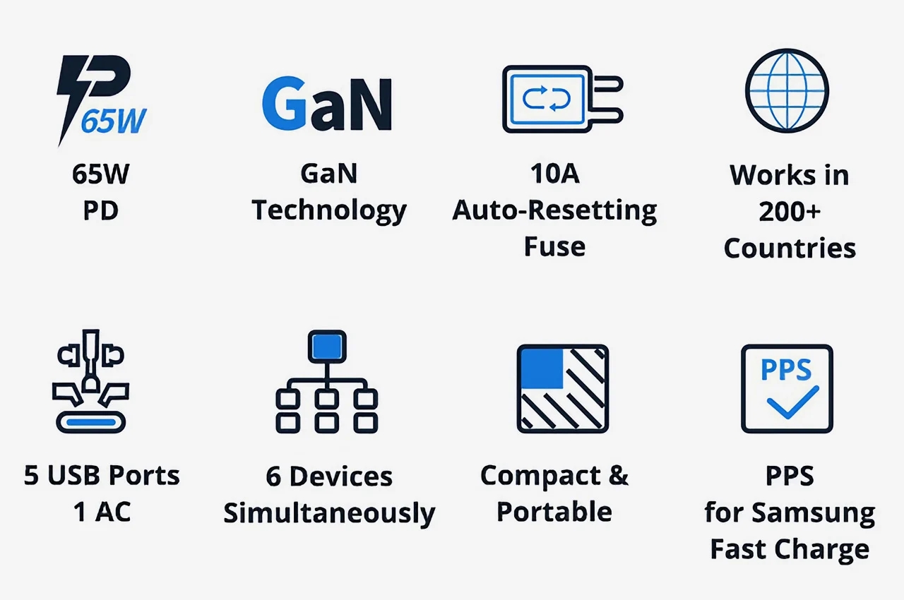 Charger，Adapter，65W，