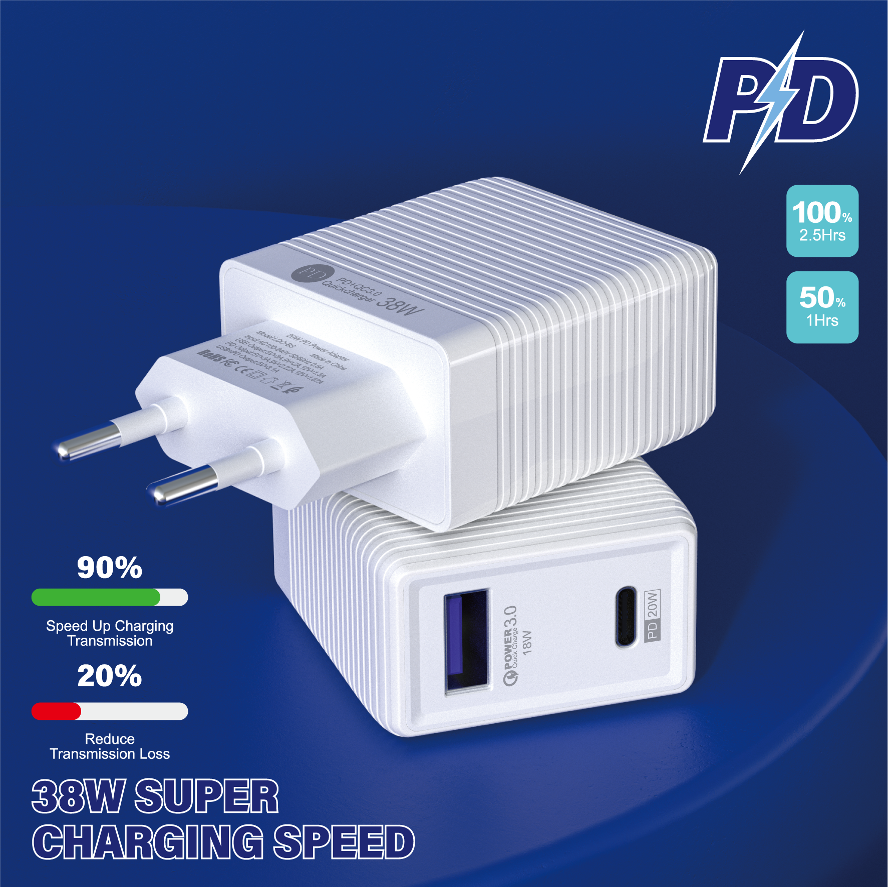 Charger，3C digital，packing design，