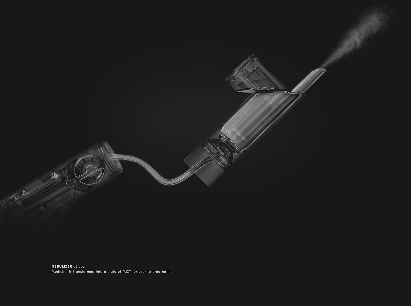 industrial design，healthy，Atomizer，product design，medical，HAZE，