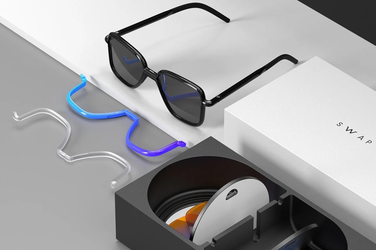 glasses，Swap，product design，Sunglasses，Spectacle frame，