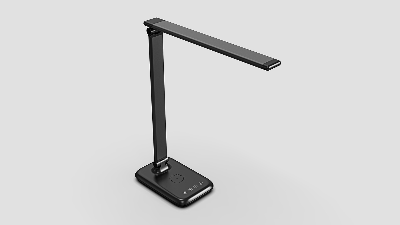 lamp，Desk lamp，Wireless charging，fold，