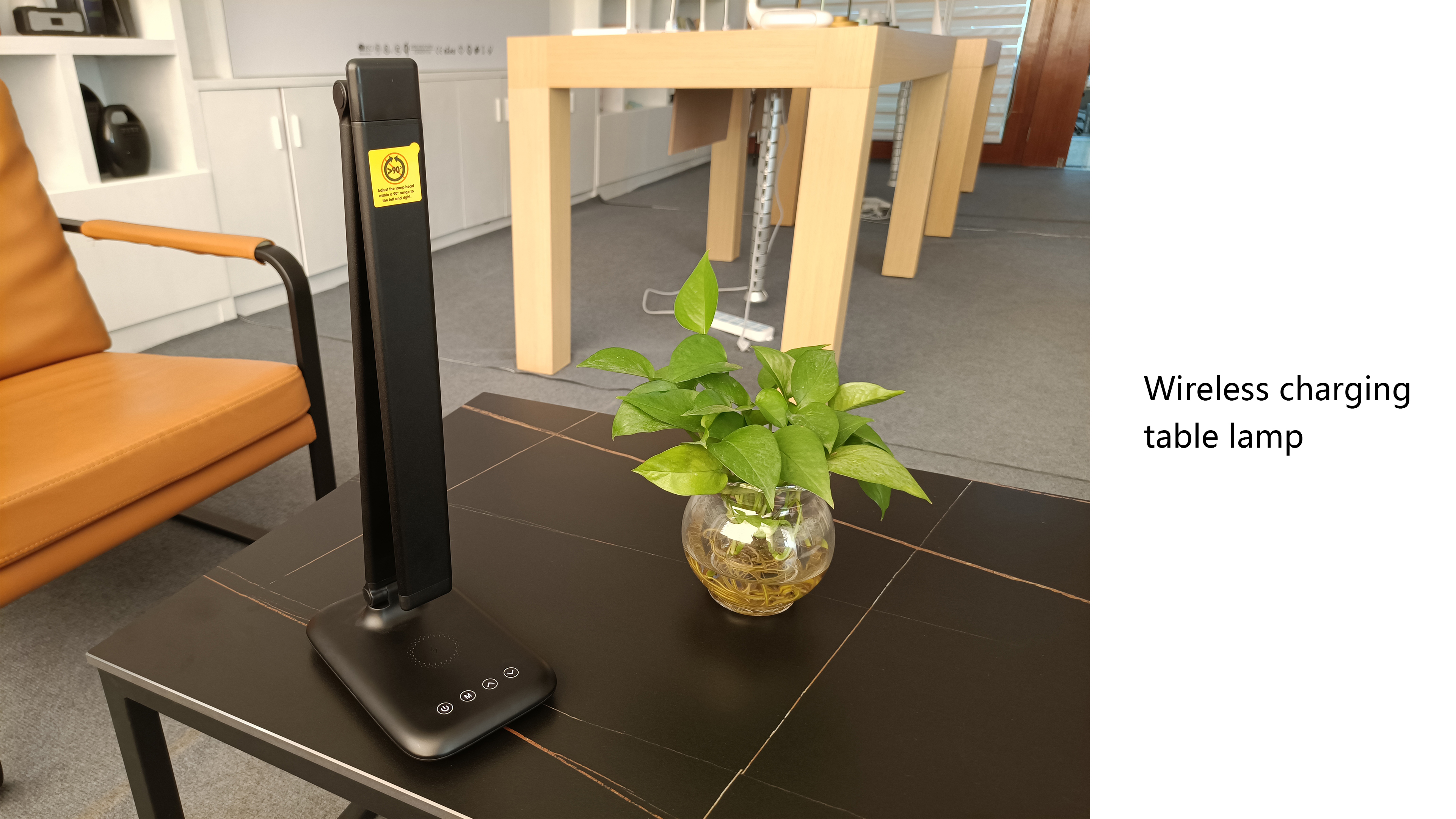 lamp，Desk lamp，Wireless charging，fold，