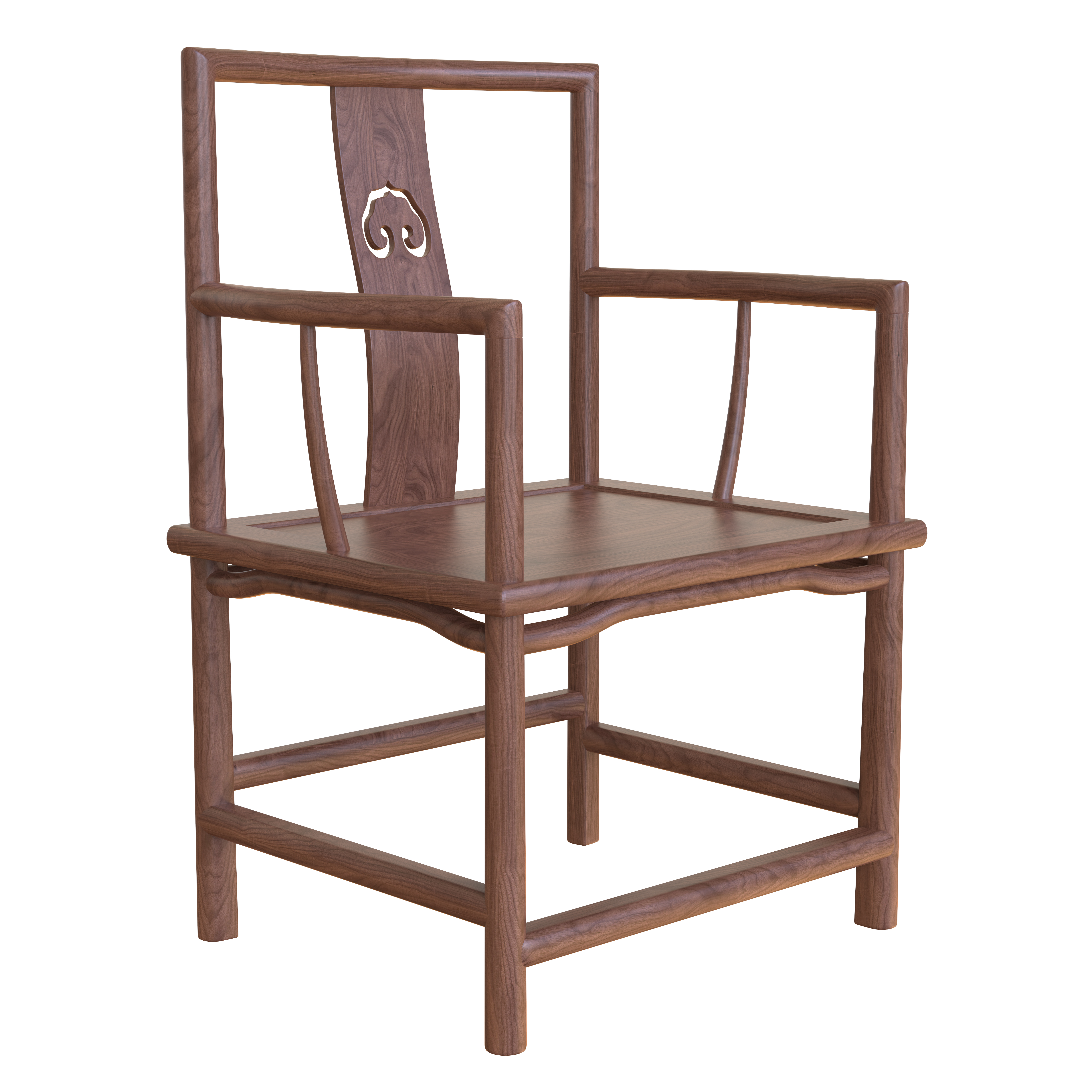 Ruyi chair，Chinese style，dining table and chair，solid wood，furniture，Home Furnishing，product，originality，