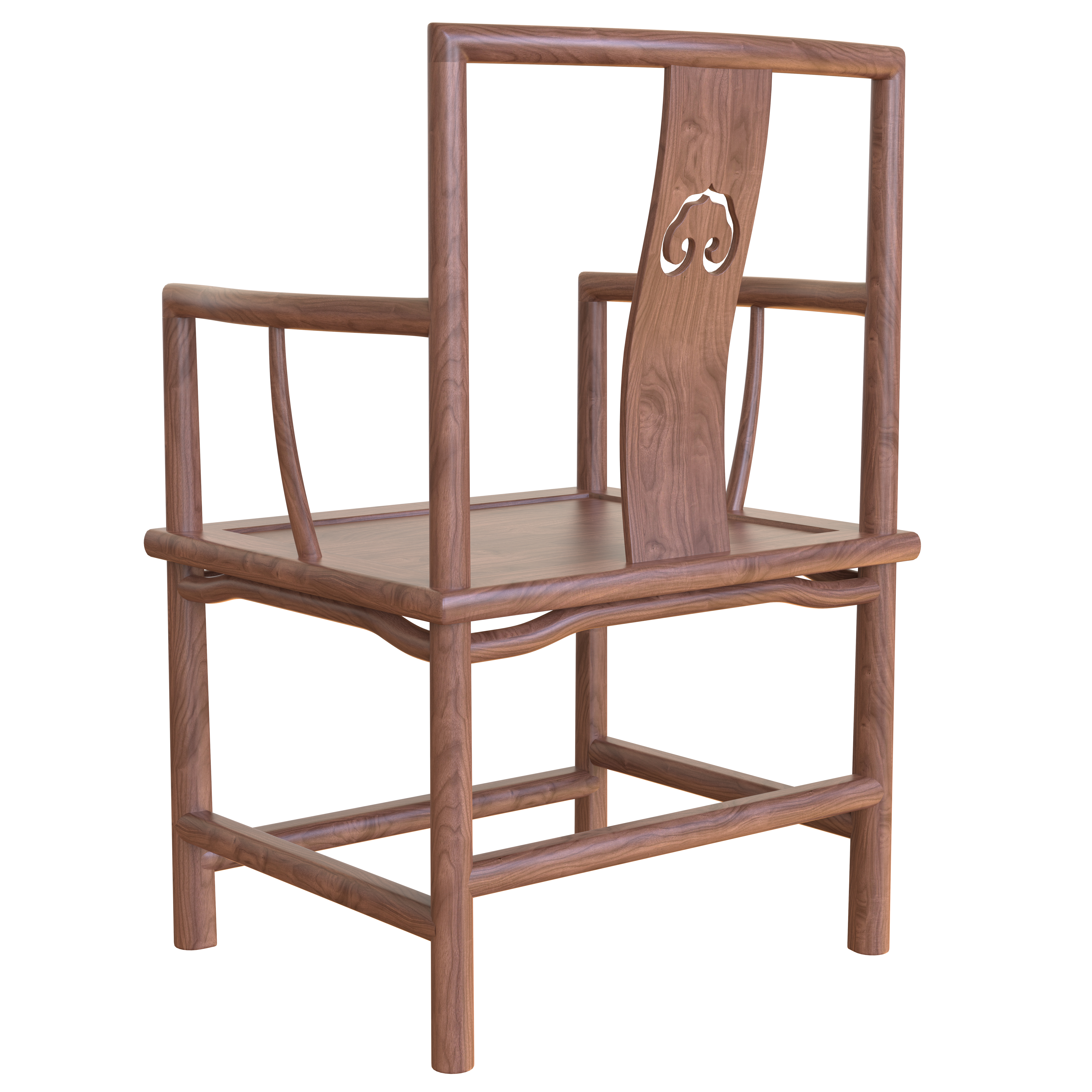 Ruyi chair，Chinese style，dining table and chair，solid wood，furniture，Home Furnishing，product，originality，