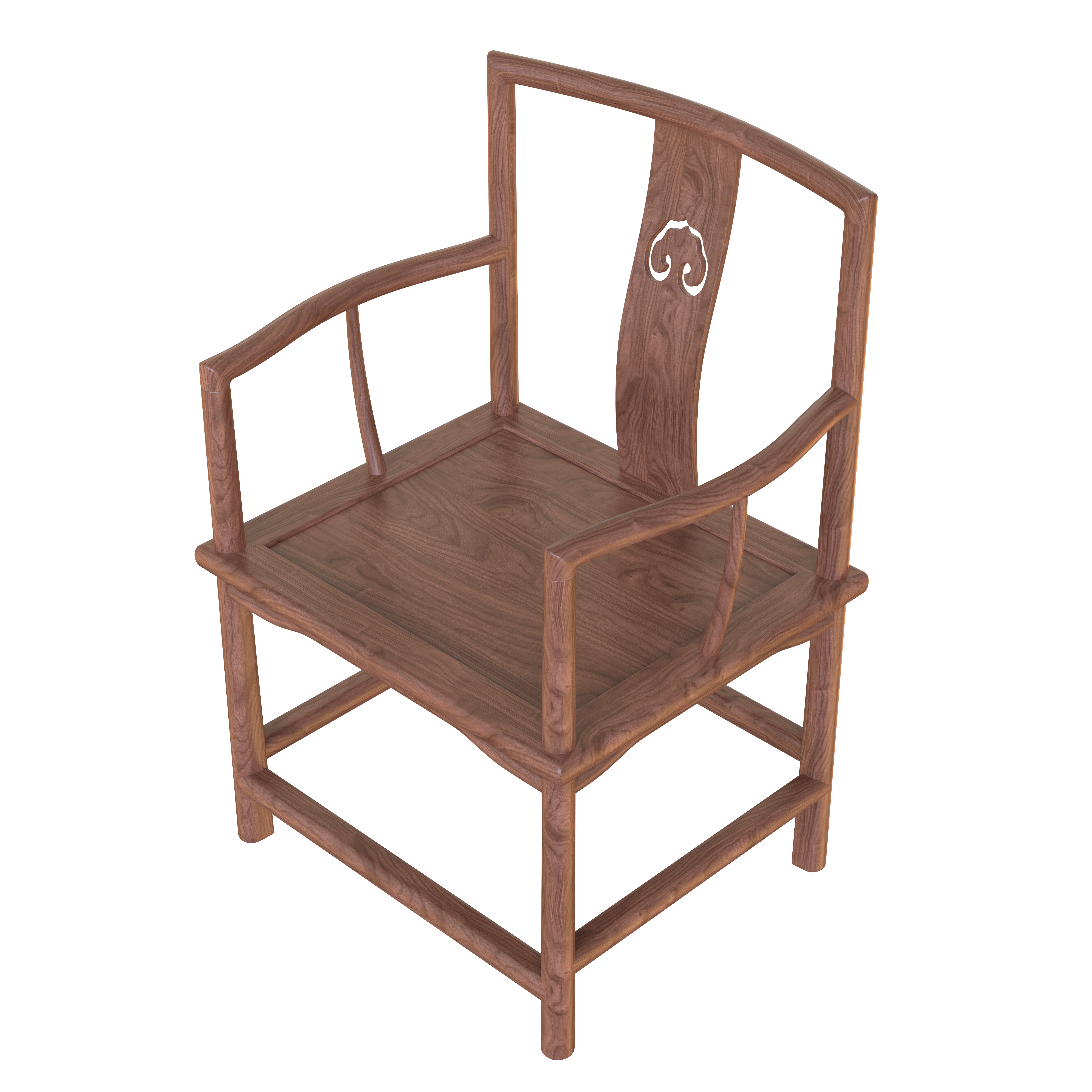 Ruyi chair，Chinese style，dining table and chair，solid wood，furniture，Home Furnishing，product，originality，