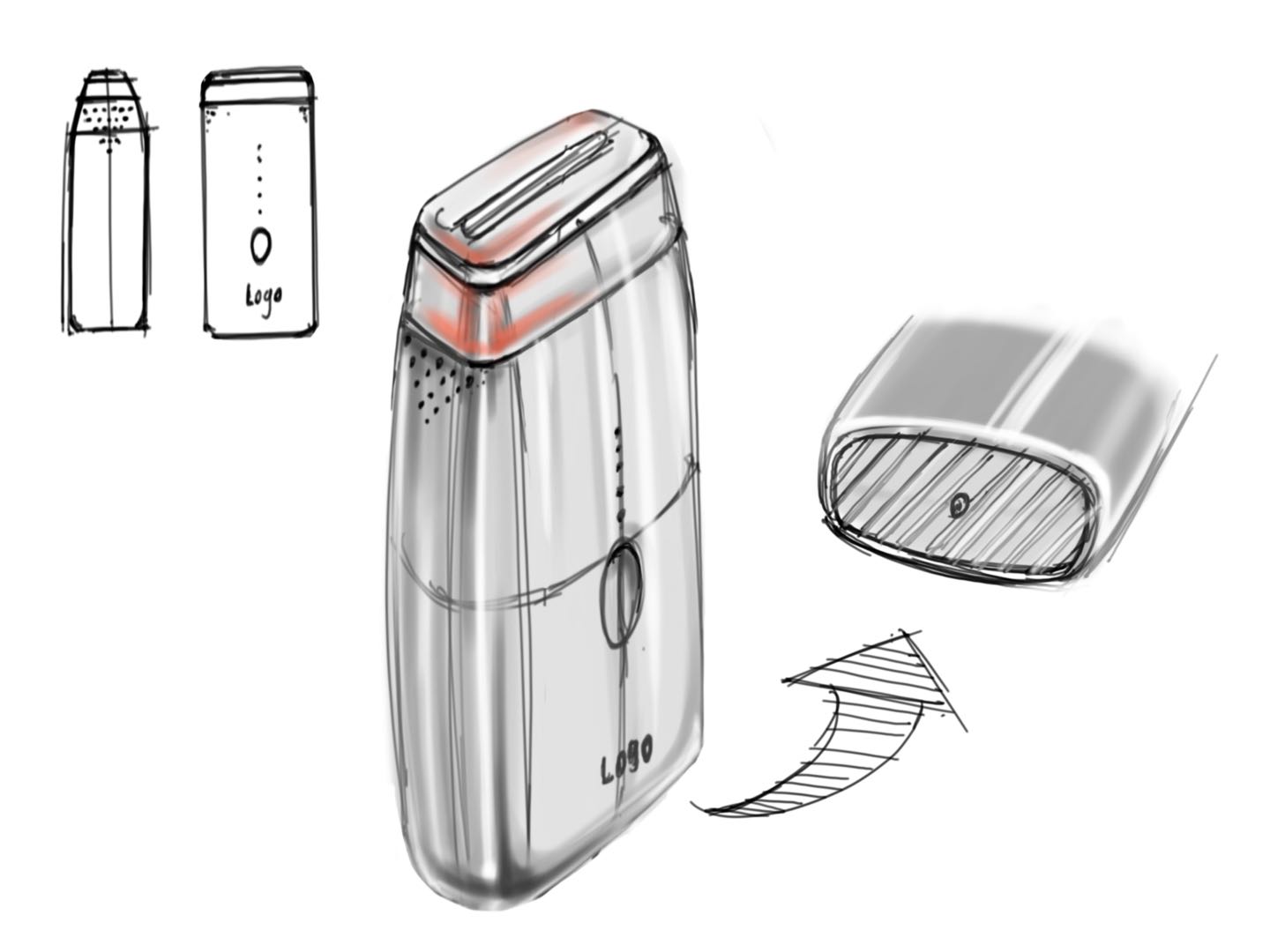 Ash storage sketch，