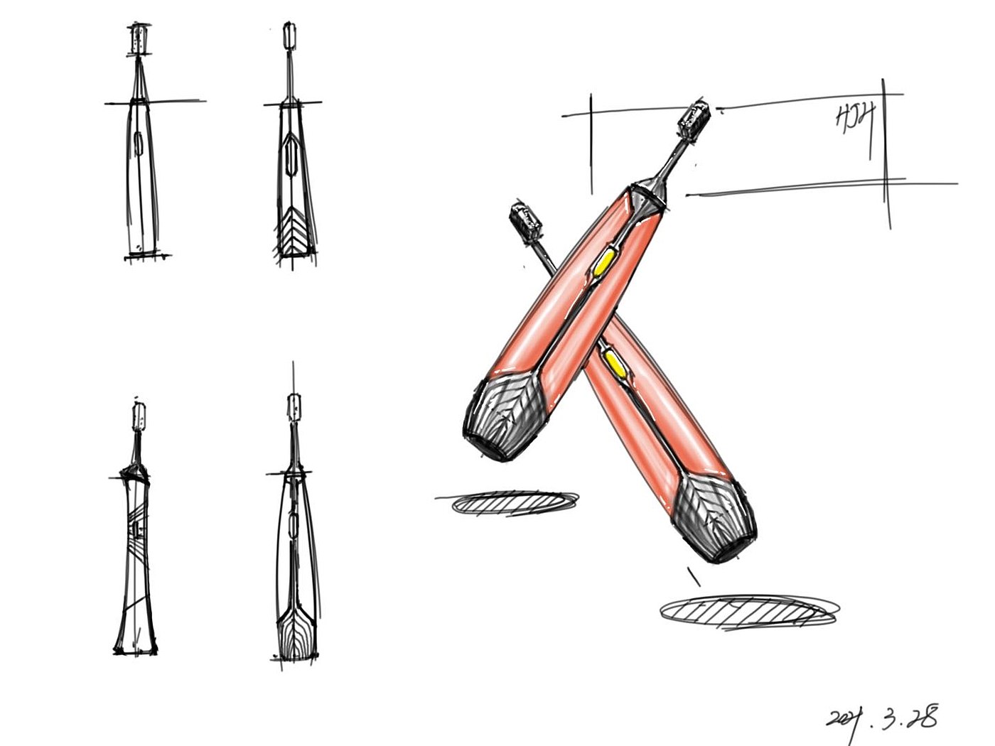 Ash storage sketch，