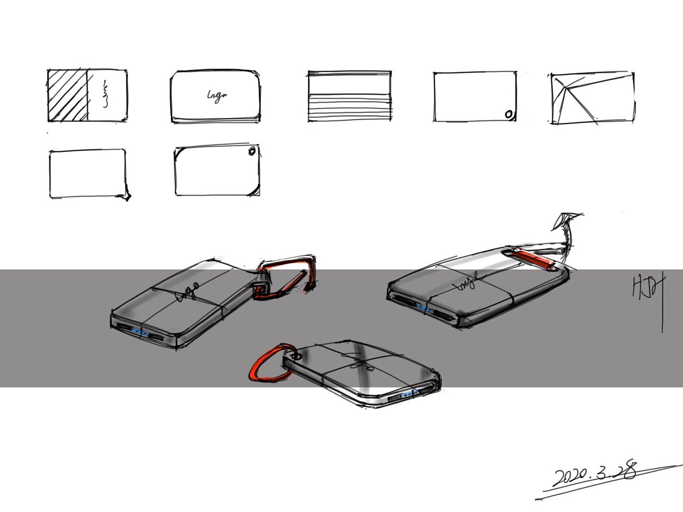 Ash storage sketch，