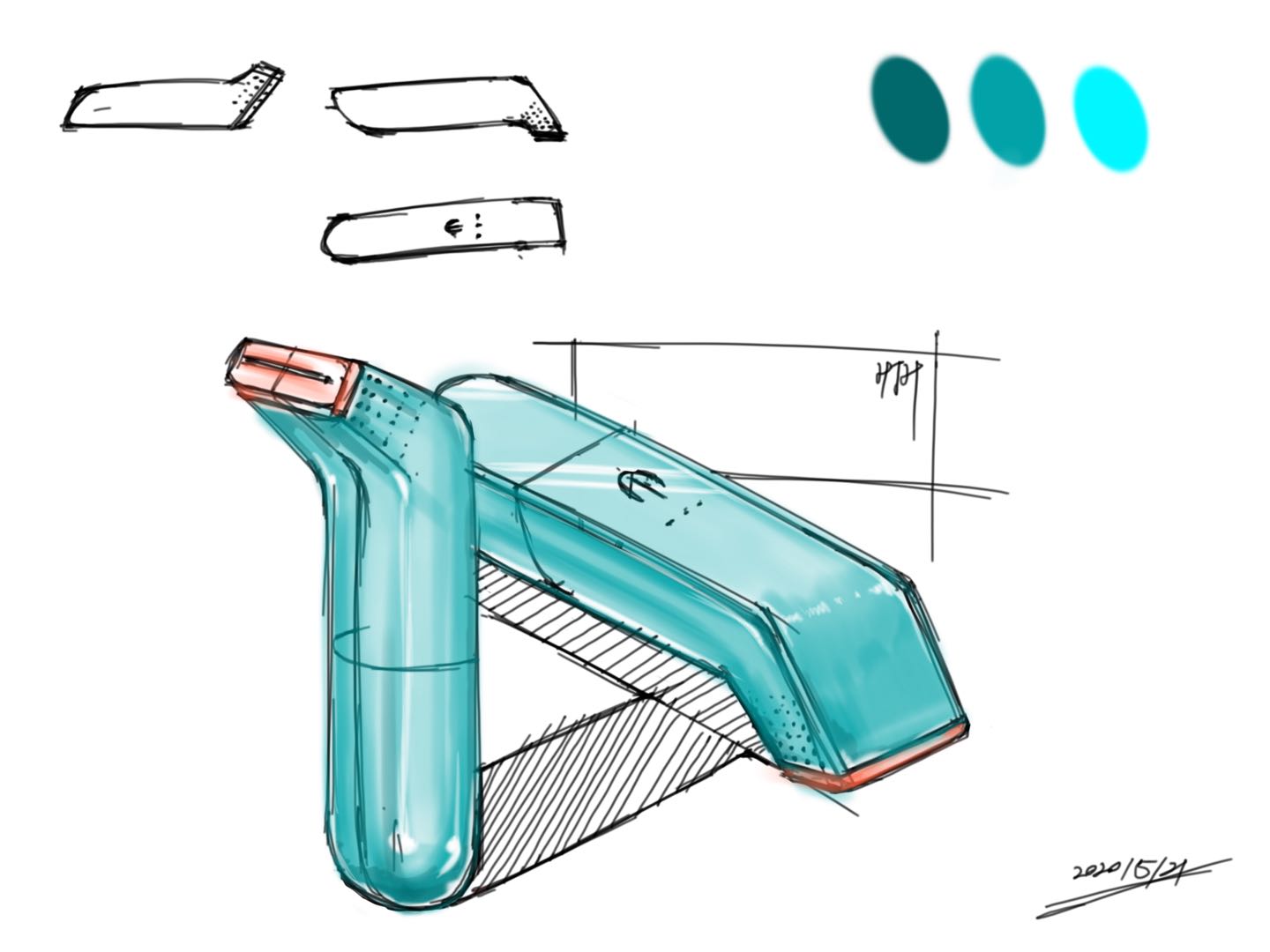 Ash storage sketch，
