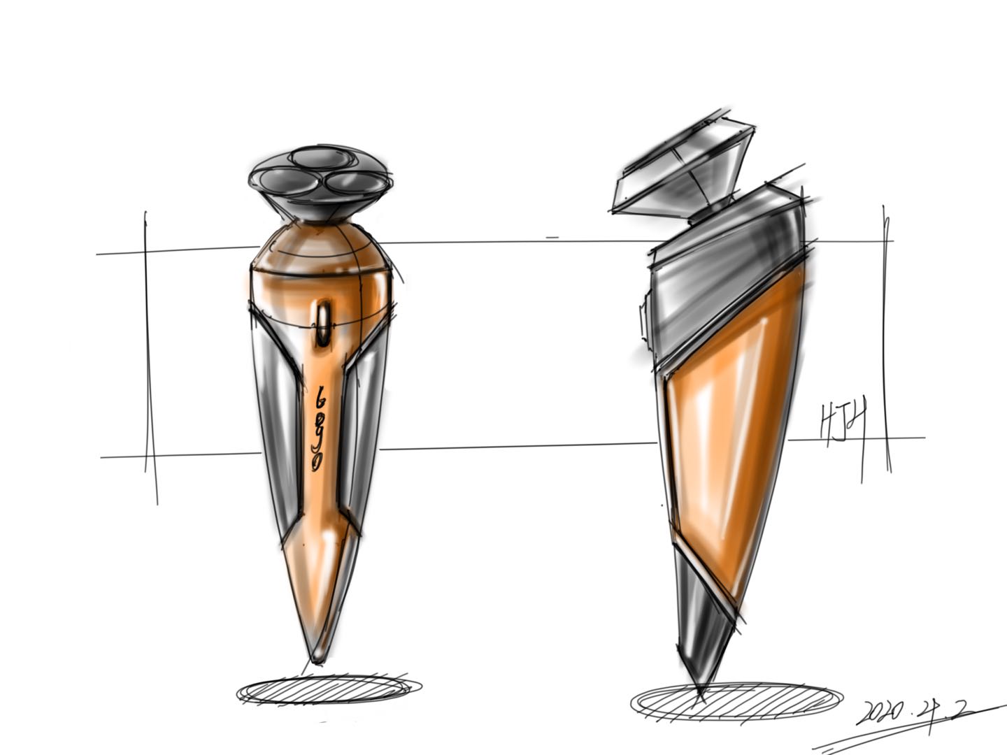 Ash storage sketch，