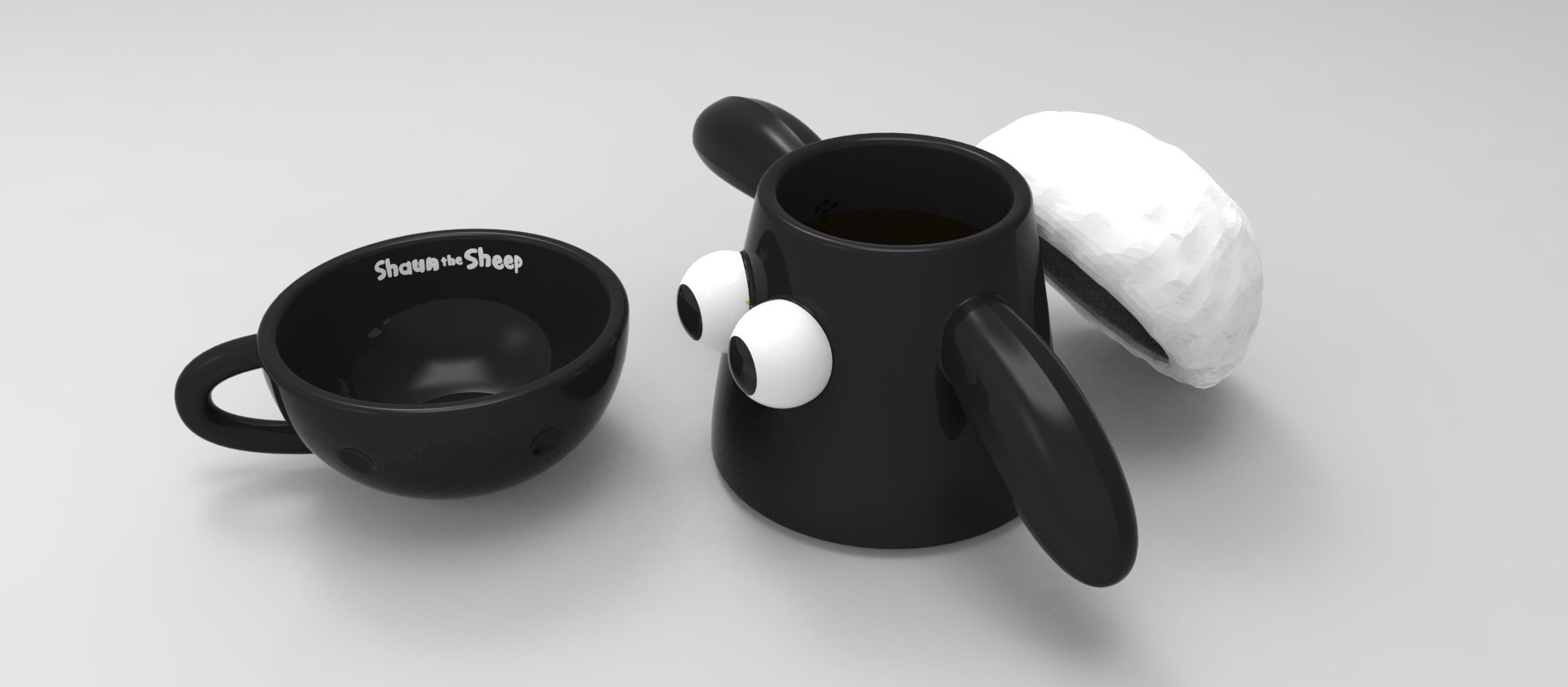 Sample Sean，teapot，Porcelain，Cultural creation，