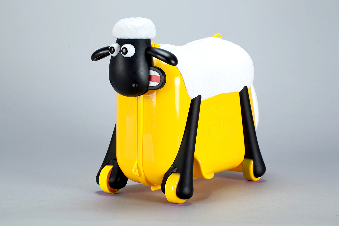 Shaun the Sheep，children，Ride，suitcase，Toys，