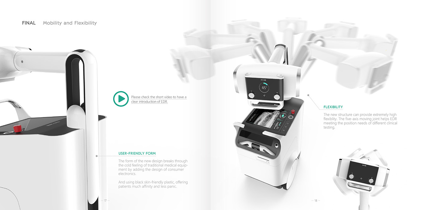 Mobile device，X-ray，DR，2017if Award，core77，