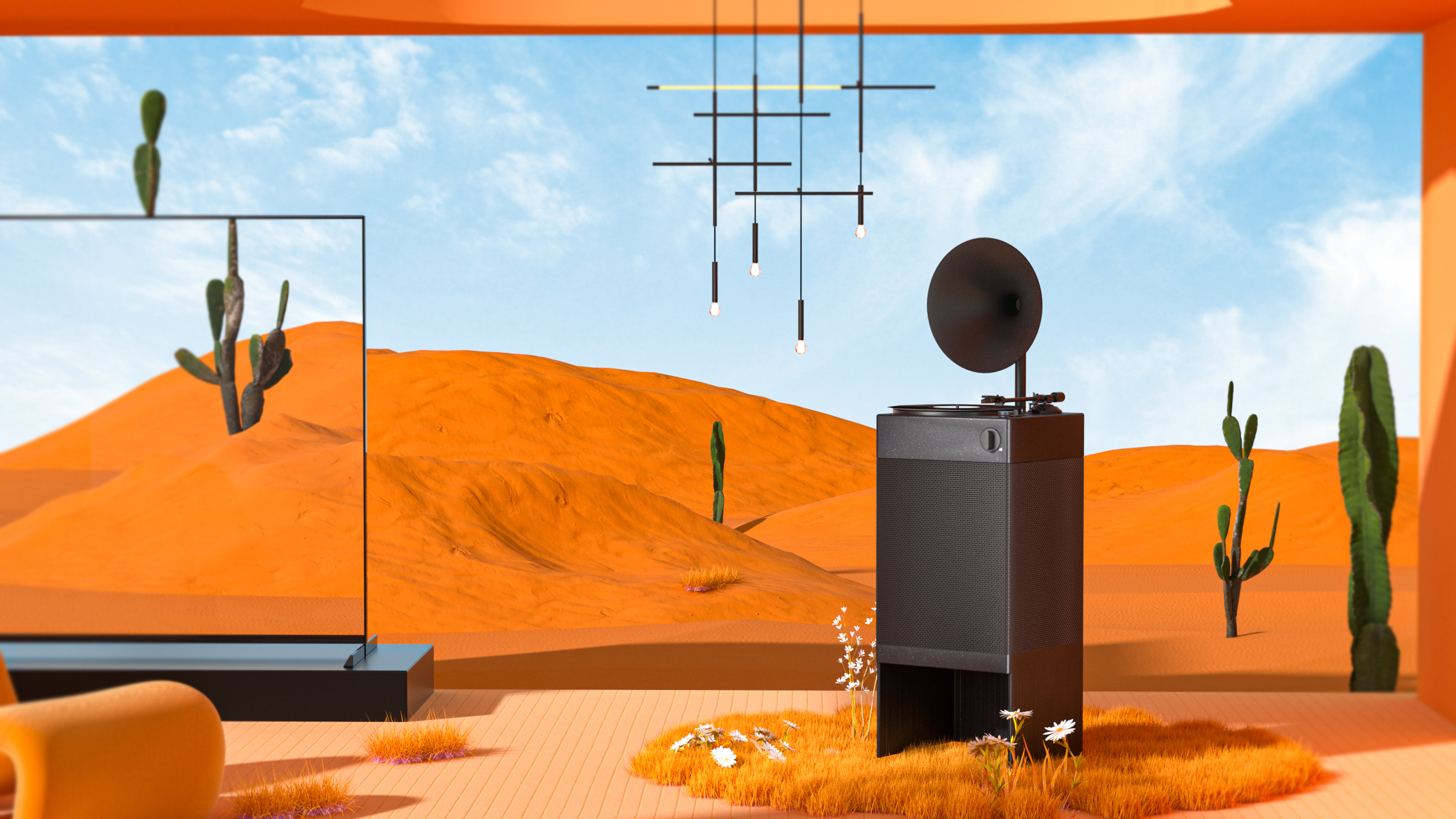 Small household appliance design，phonograph，product design，jukebox，