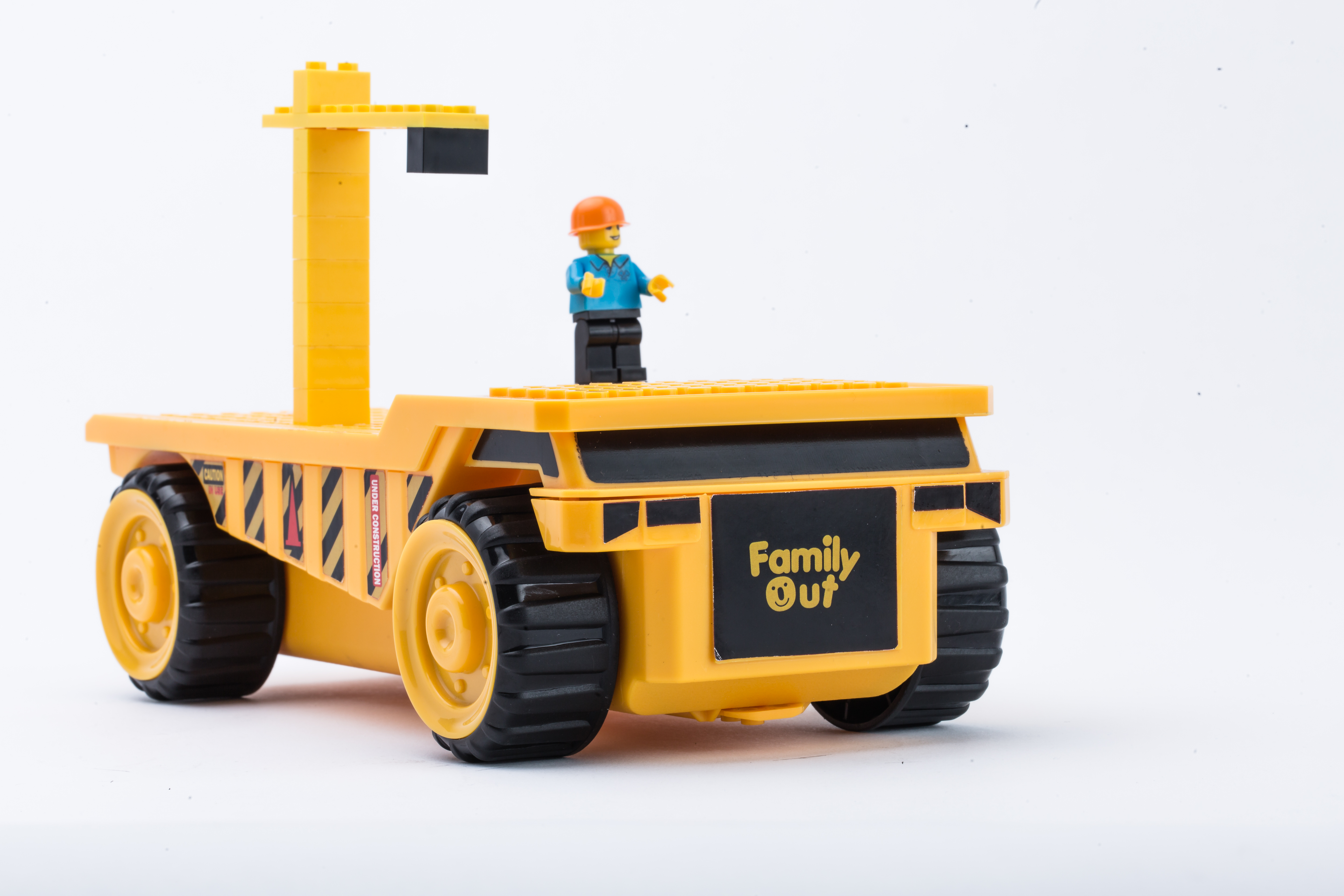 Engineering vehicle，Building blocks，pencil case，Stationery，