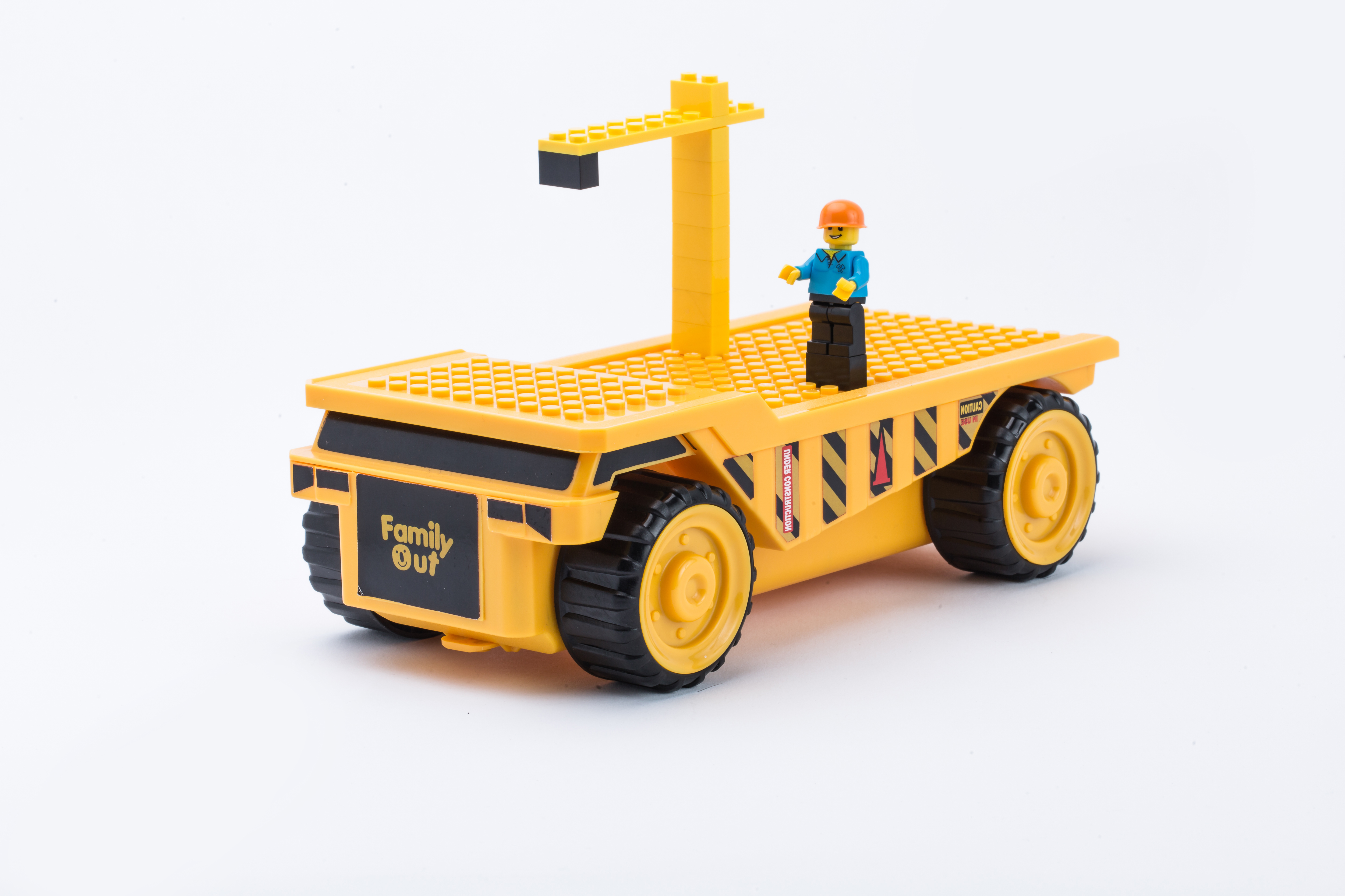 Engineering vehicle，Building blocks，pencil case，Stationery，