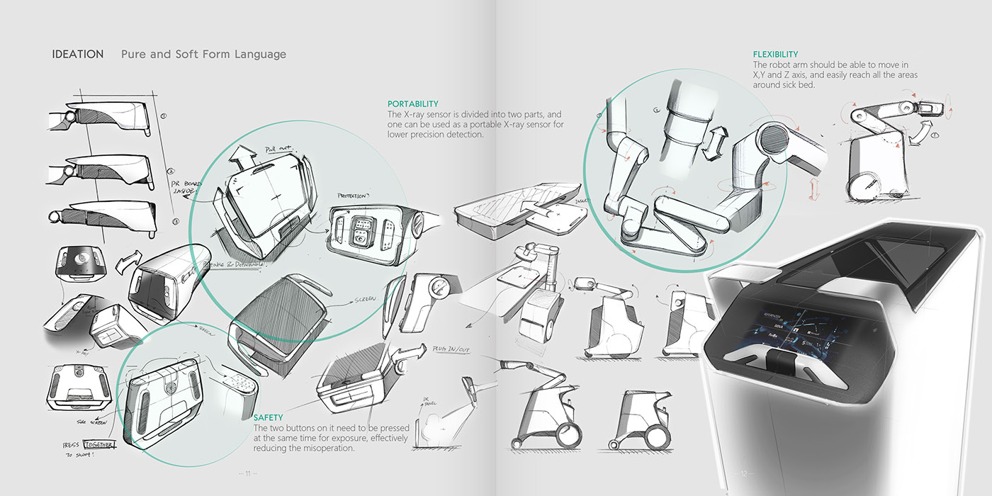 Mobile device，X-ray，DR，2017if Award，core77，