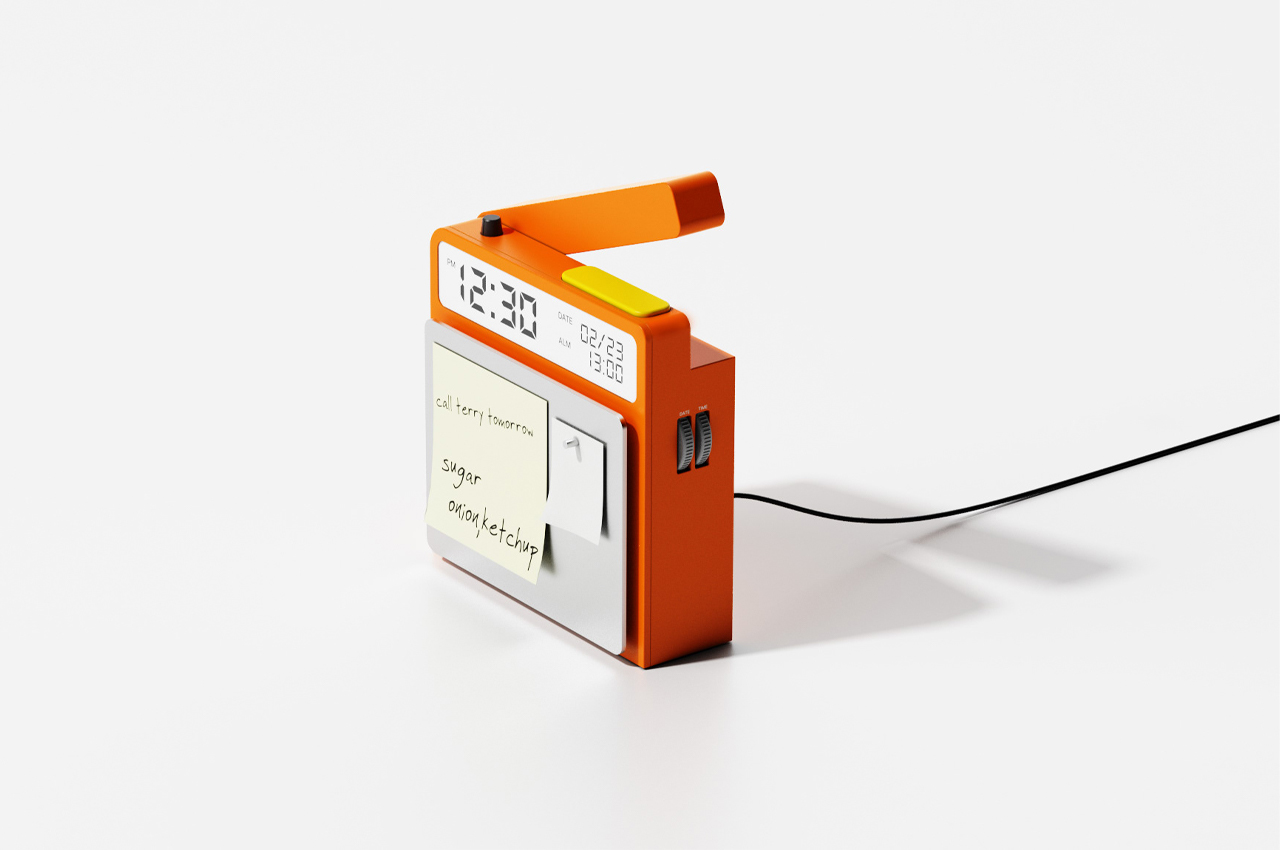 Slate，Multifunctional alarm clock，Housewear & Furnishings，originality，