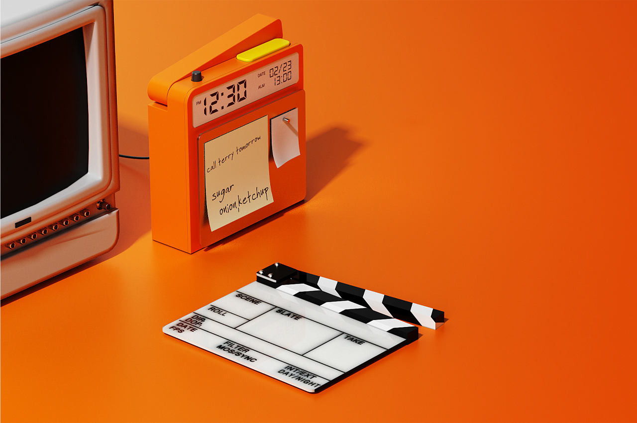 Slate，Multifunctional alarm clock，Housewear & Furnishings，originality，