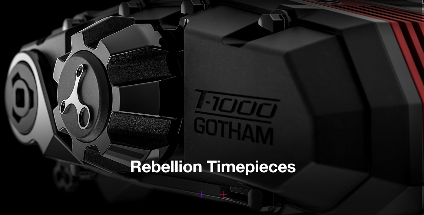 Rebellion，3D visualization，clocks and watches，