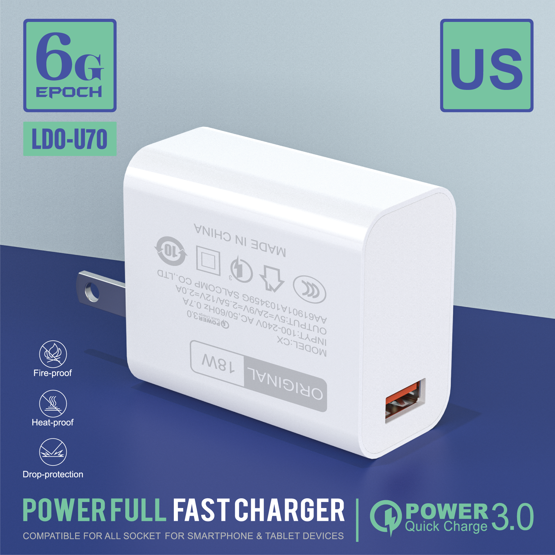 Charger，3C digital，packing design，