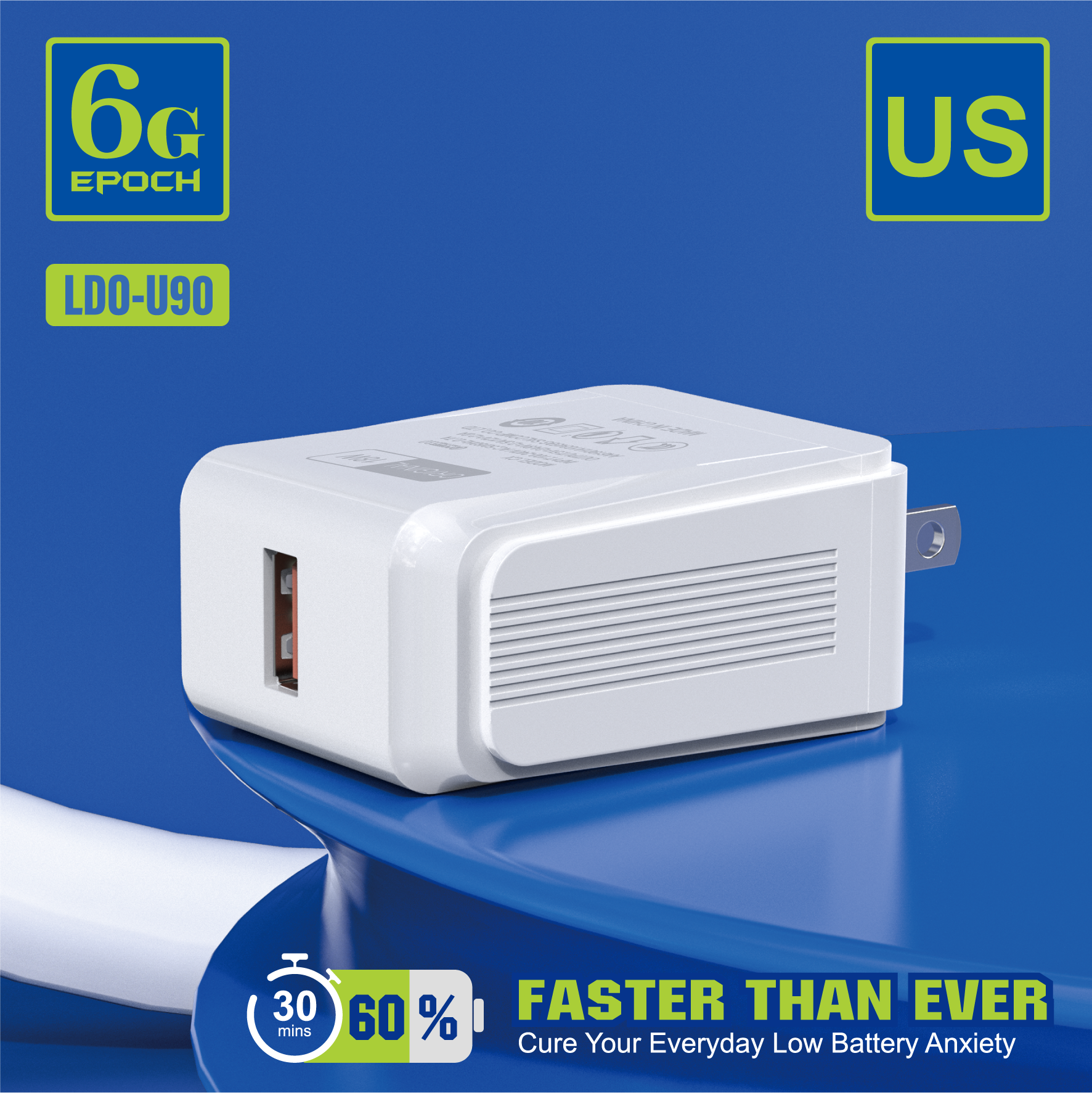 Charger，3C digital，packing design，