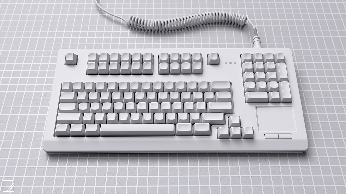 Retro futurism, cyberpunk 2077, mechanical keyboard，