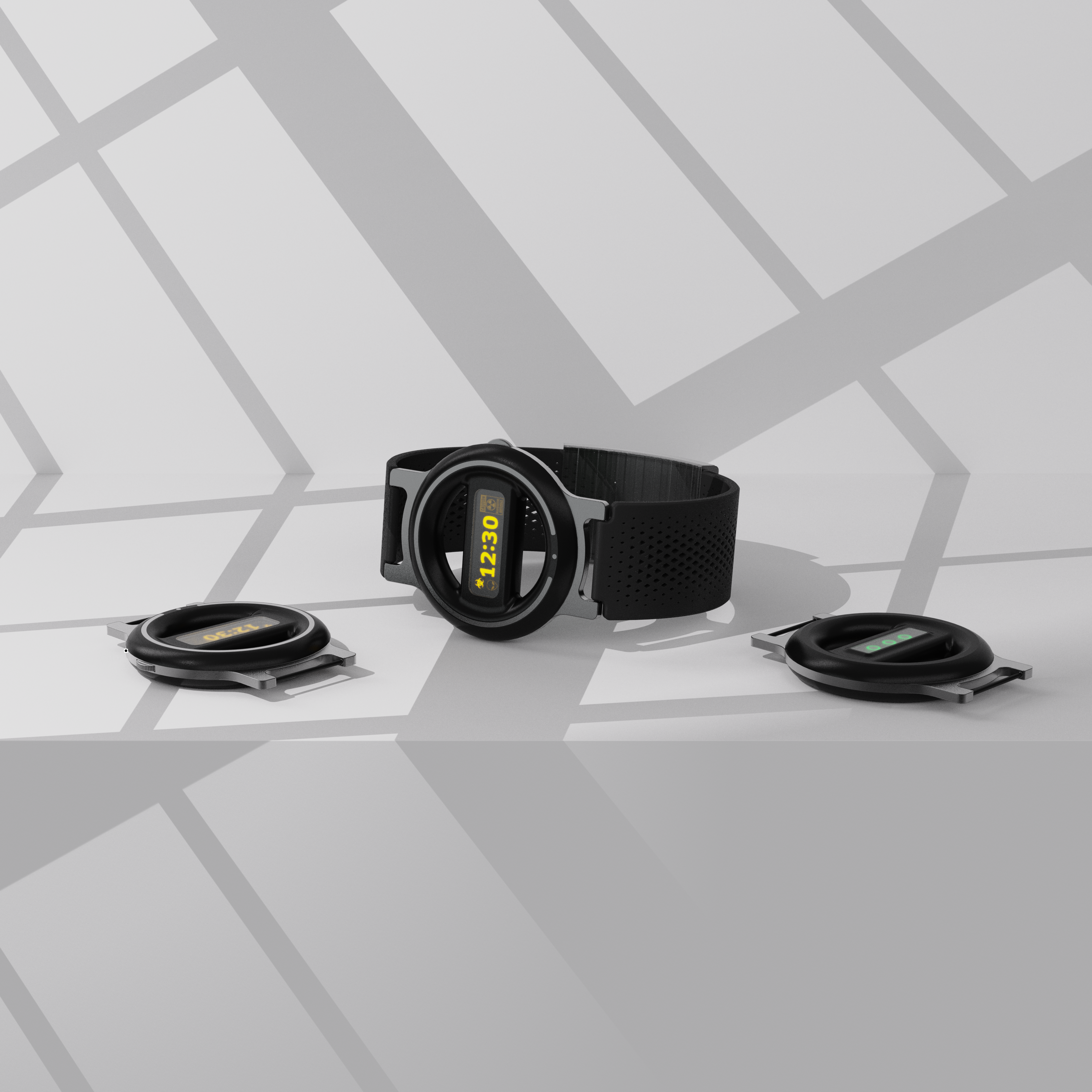 Wrist watch，gh，Parameterization，Render，