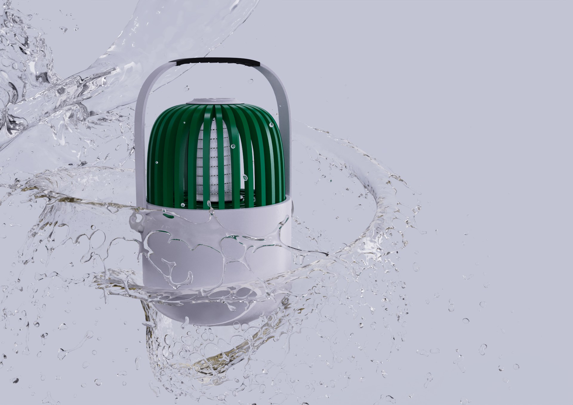 Mosquito killing lamp，Bionics Design ，product design，Simplicity，lamps and lanterns，