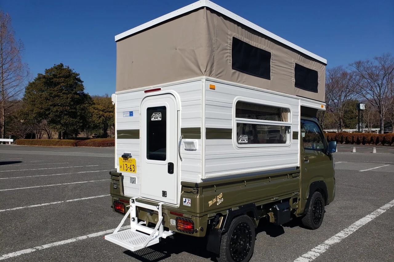Campervan，Truck bed camper，camping，MYSTIC，