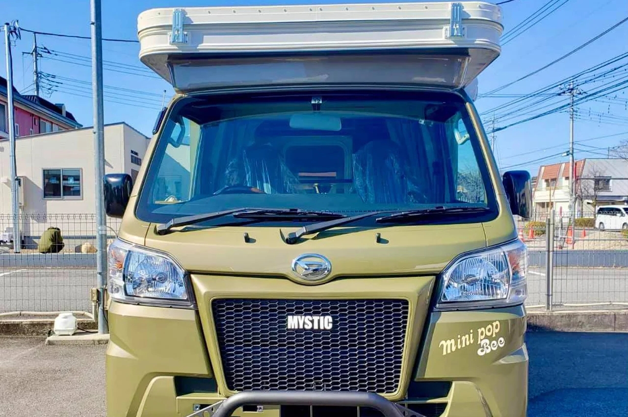 Campervan，Truck bed camper，camping，MYSTIC，