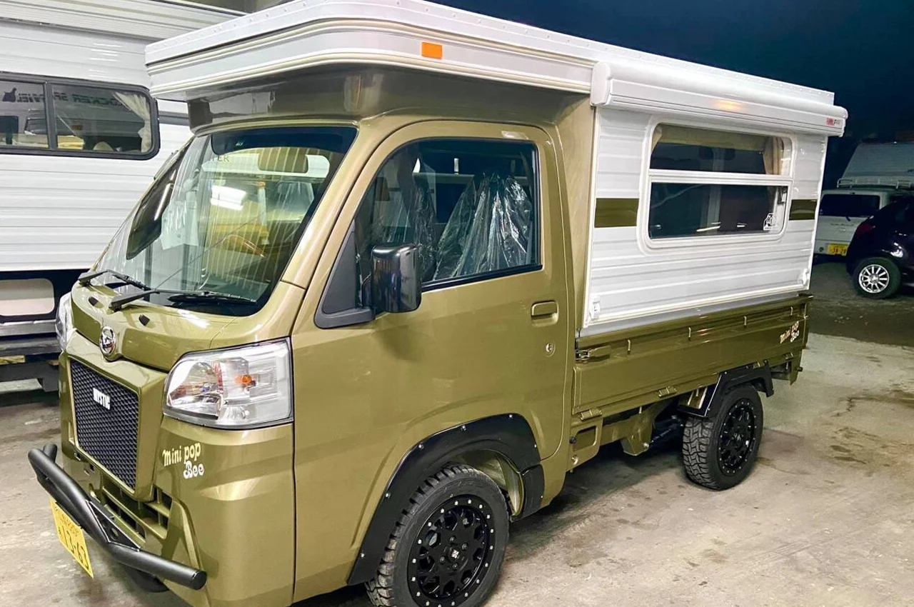 Campervan，Truck bed camper，camping，MYSTIC，