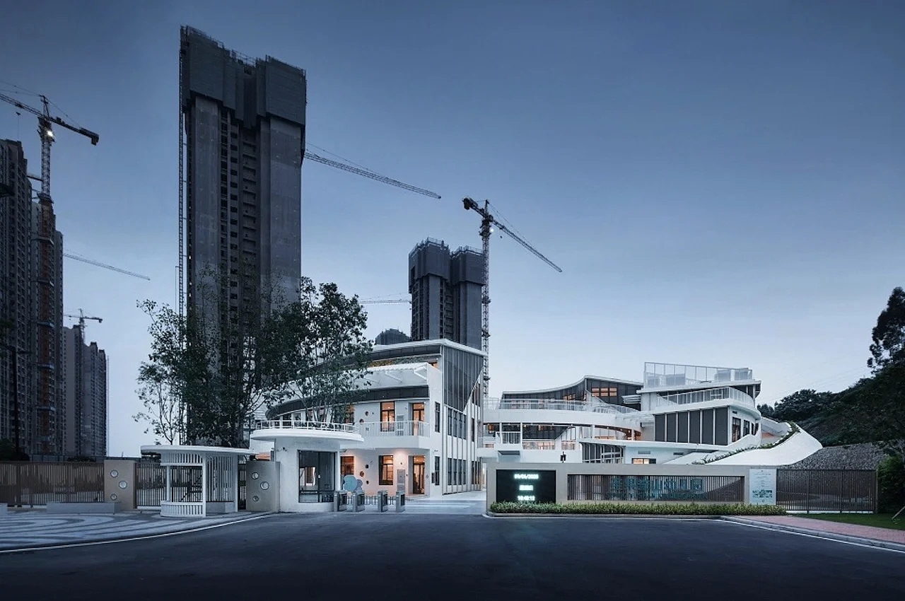 kindergarten，Guangzhou，security，private school，Architecture，