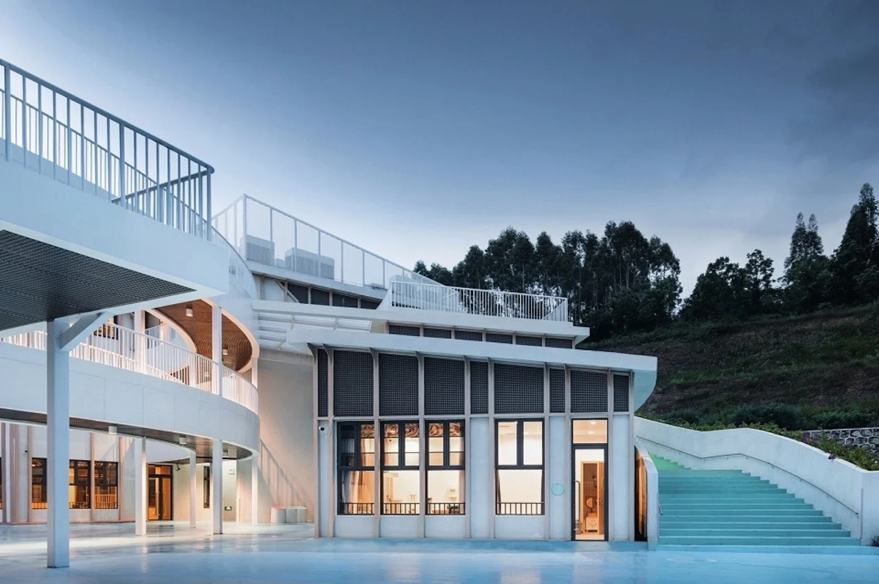 kindergarten，Guangzhou，security，private school，Architecture，