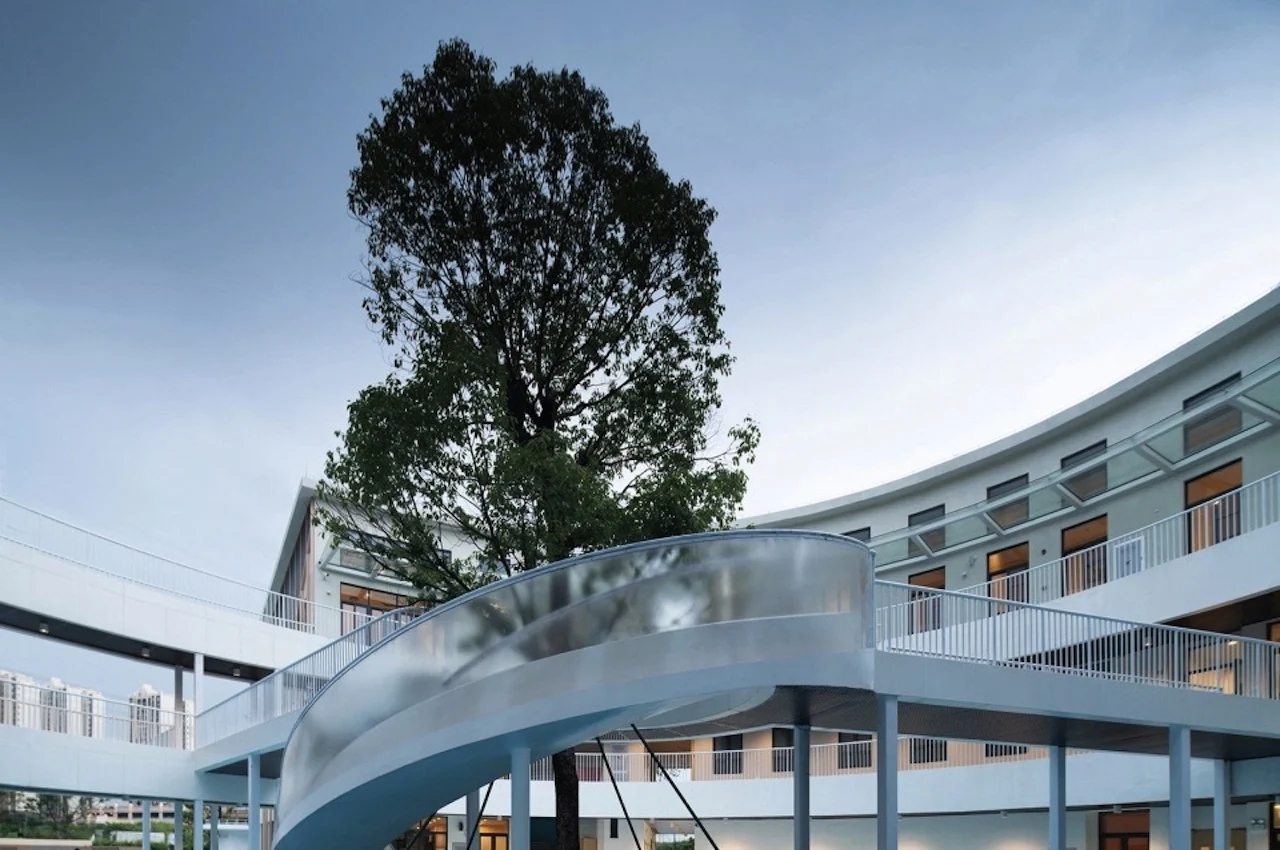 kindergarten，Guangzhou，security，private school，Architecture，