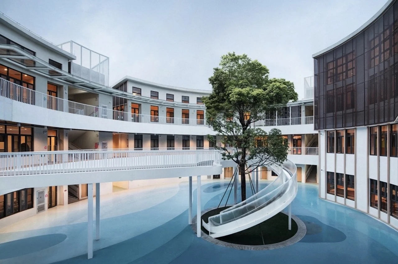 kindergarten，Guangzhou，security，private school，Architecture，