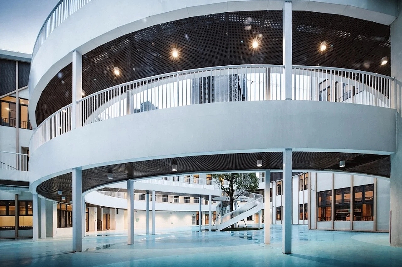 kindergarten，Guangzhou，security，private school，Architecture，